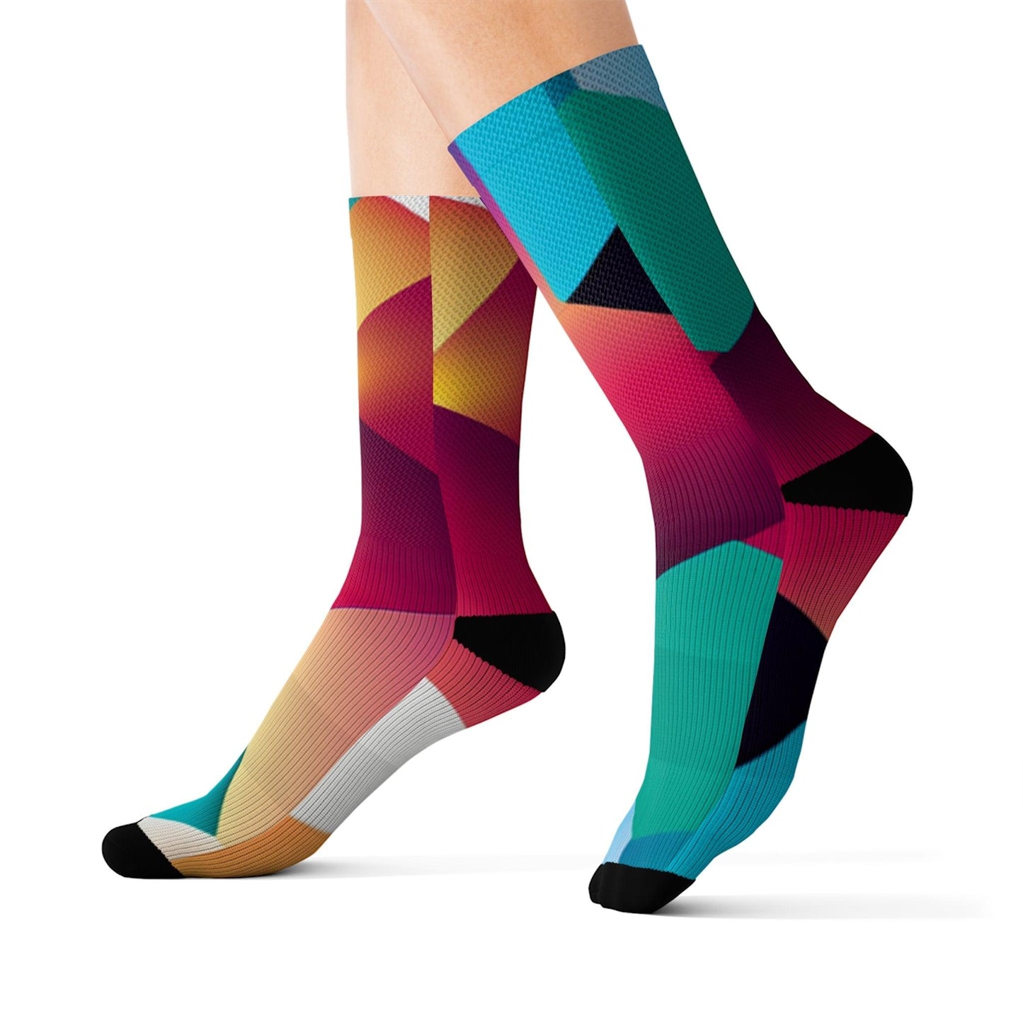 MultyColor Sublimation Socks - Lizard Vigilante