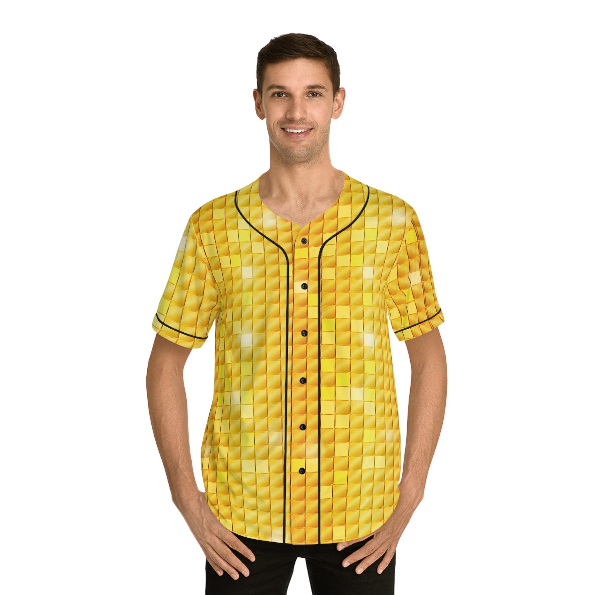 GoldStakt Men's Baseball Jersey - Lizard Vigilante