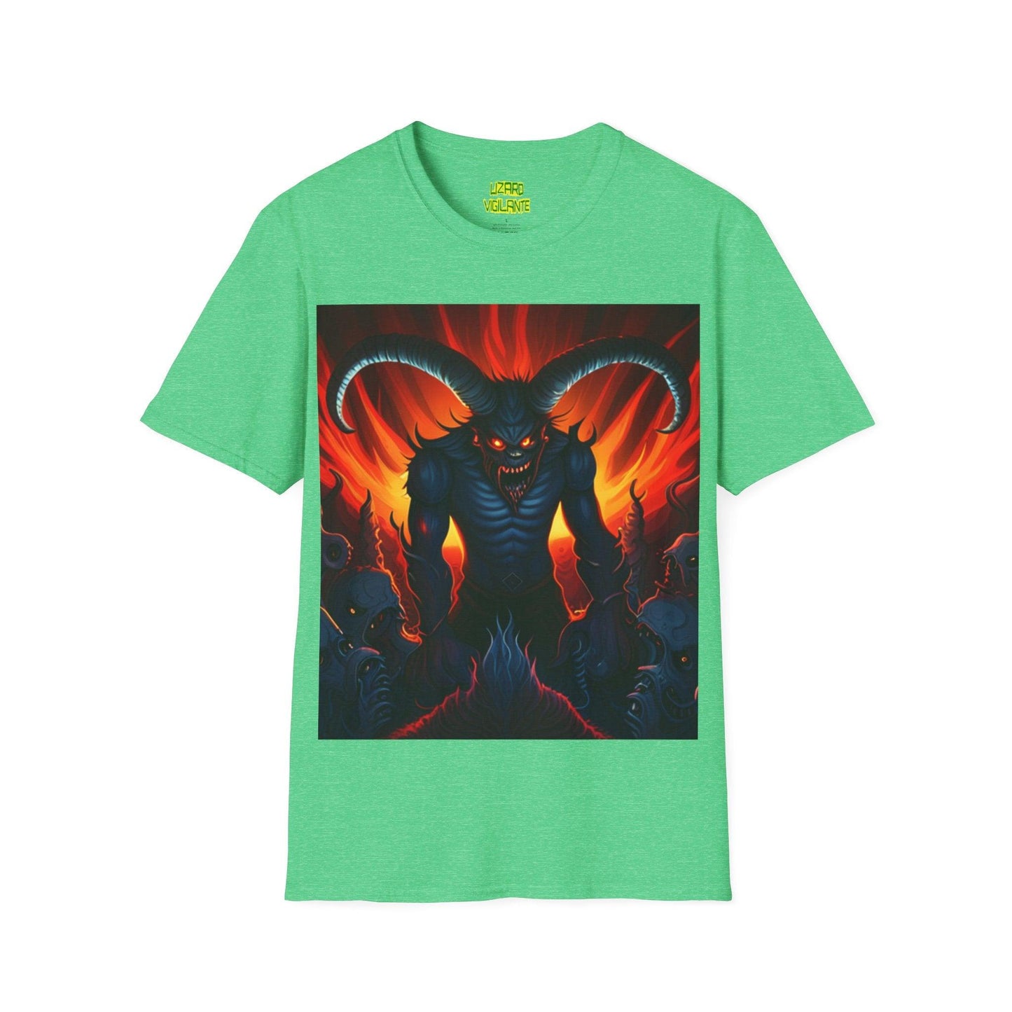 Horny Devil Unisex Softstyle T-Shirt - Lizard Vigilante