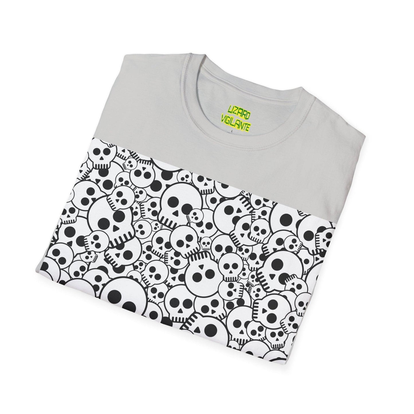 Skull Takeover Unisex Softstyle T-Shirt - Lizard Vigilante