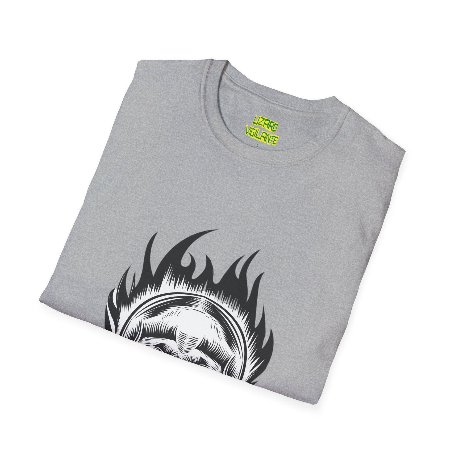 Blazed Unisex Softstyle T-Shirt - Lizard Vigilante