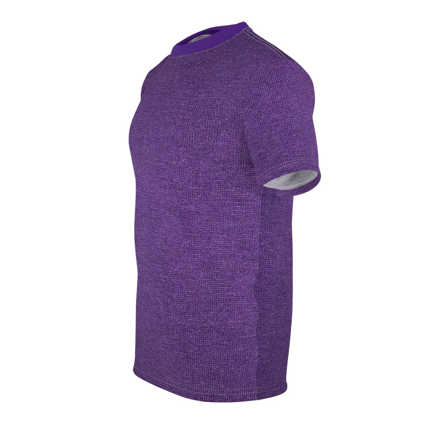 Faux Purple Silk Unisex Tee - Lizard Vigilante