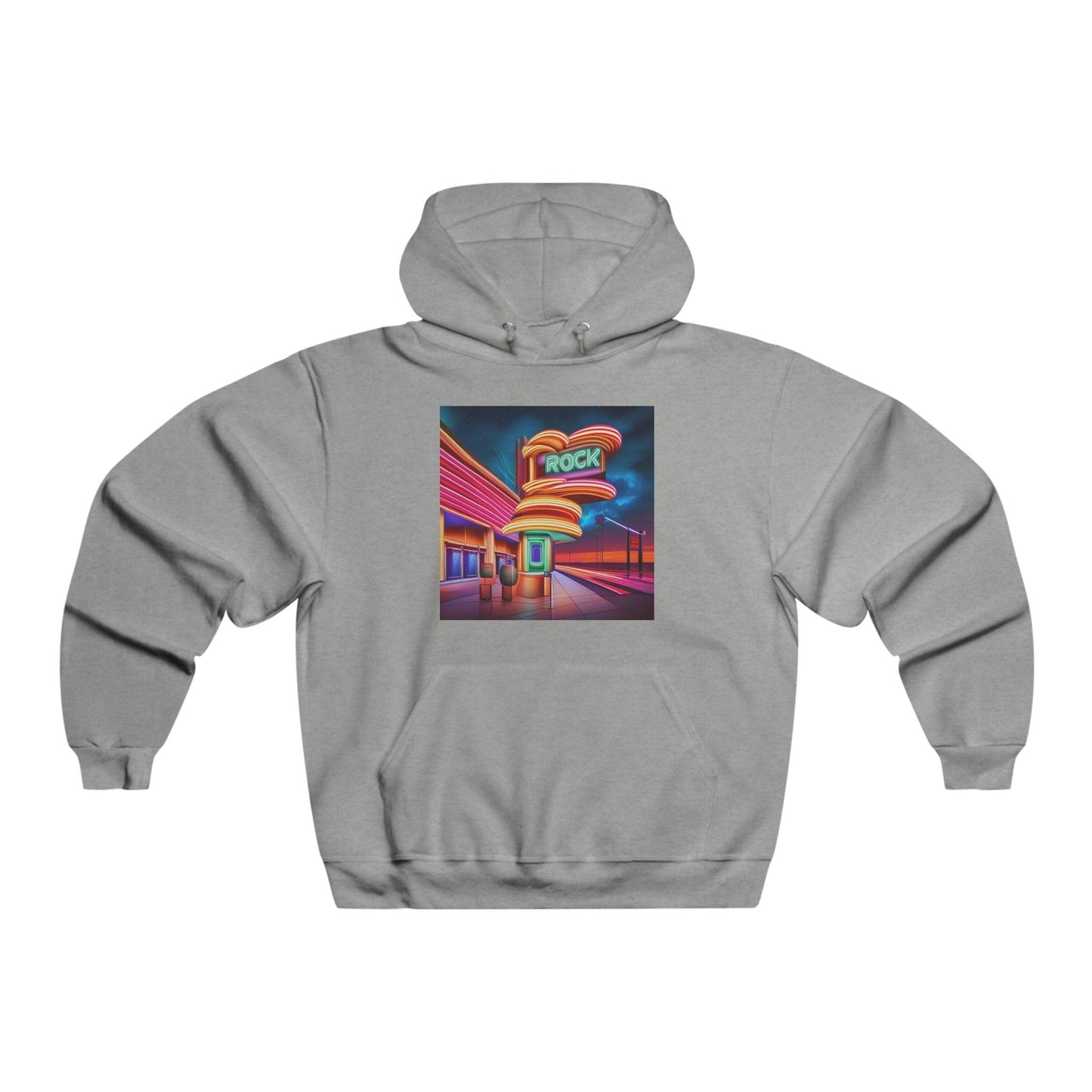 ROCK VENUE Men's NUBLEND® Hooded Sweatshirt - Lizard Vigilante