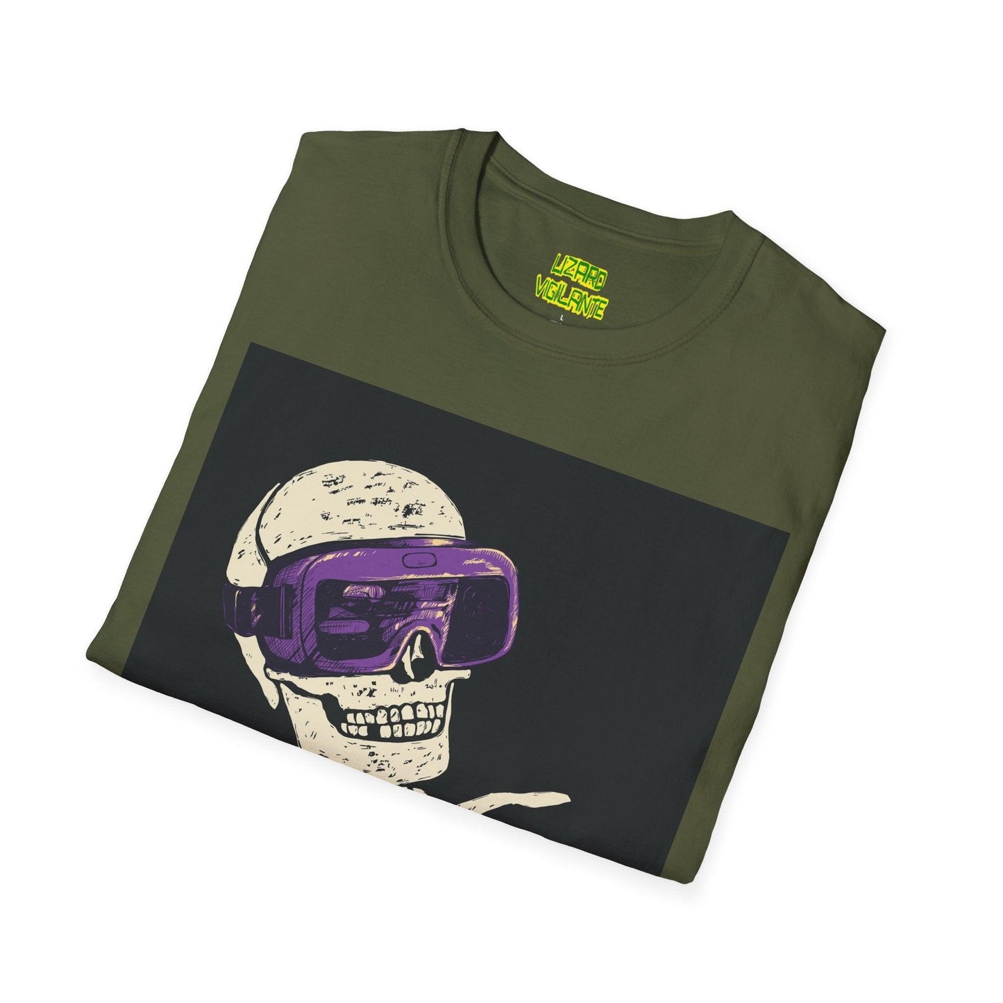 VR Skel Unisex Softstyle T-Shirt - Lizard Vigilante