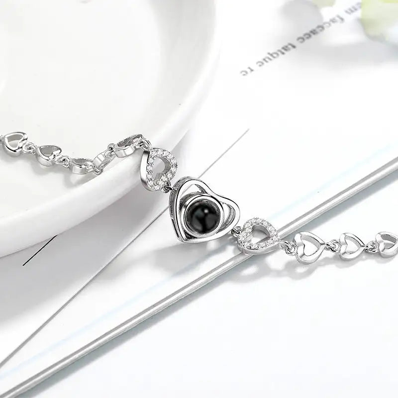 Language I Love You Heart To Heart Bracelet