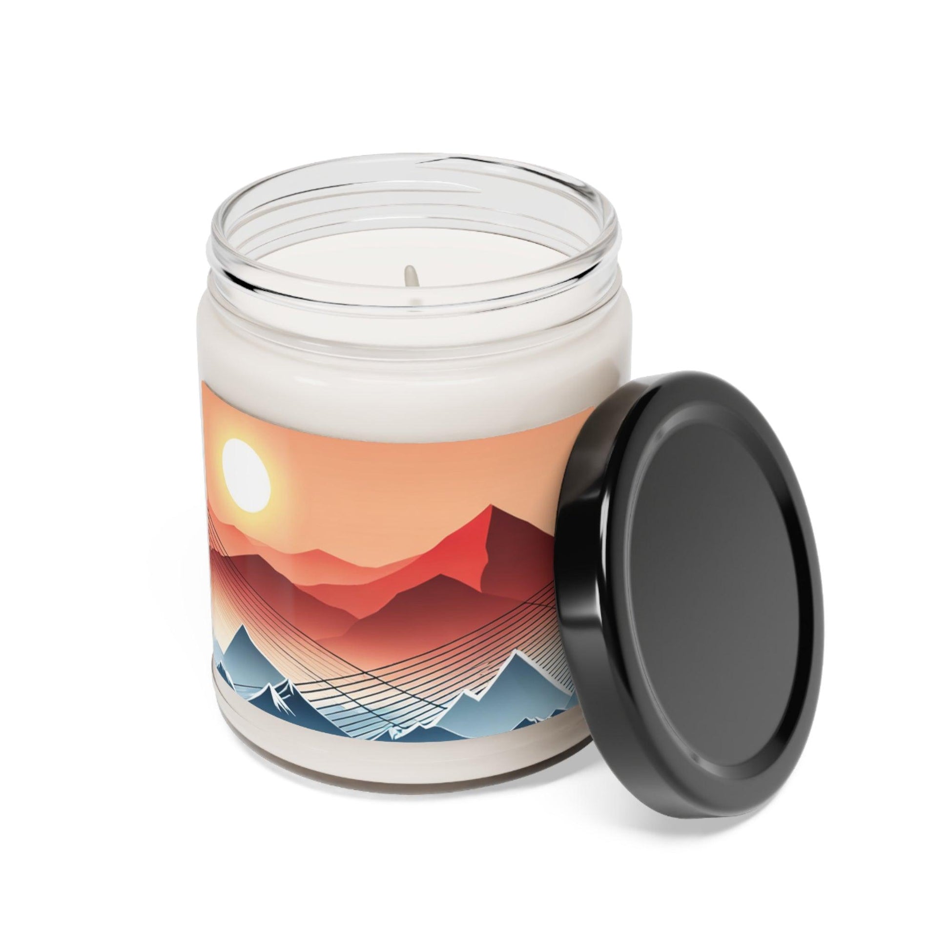 Mountain Art Scented Soy Candle, 9oz - Lizard Vigilante