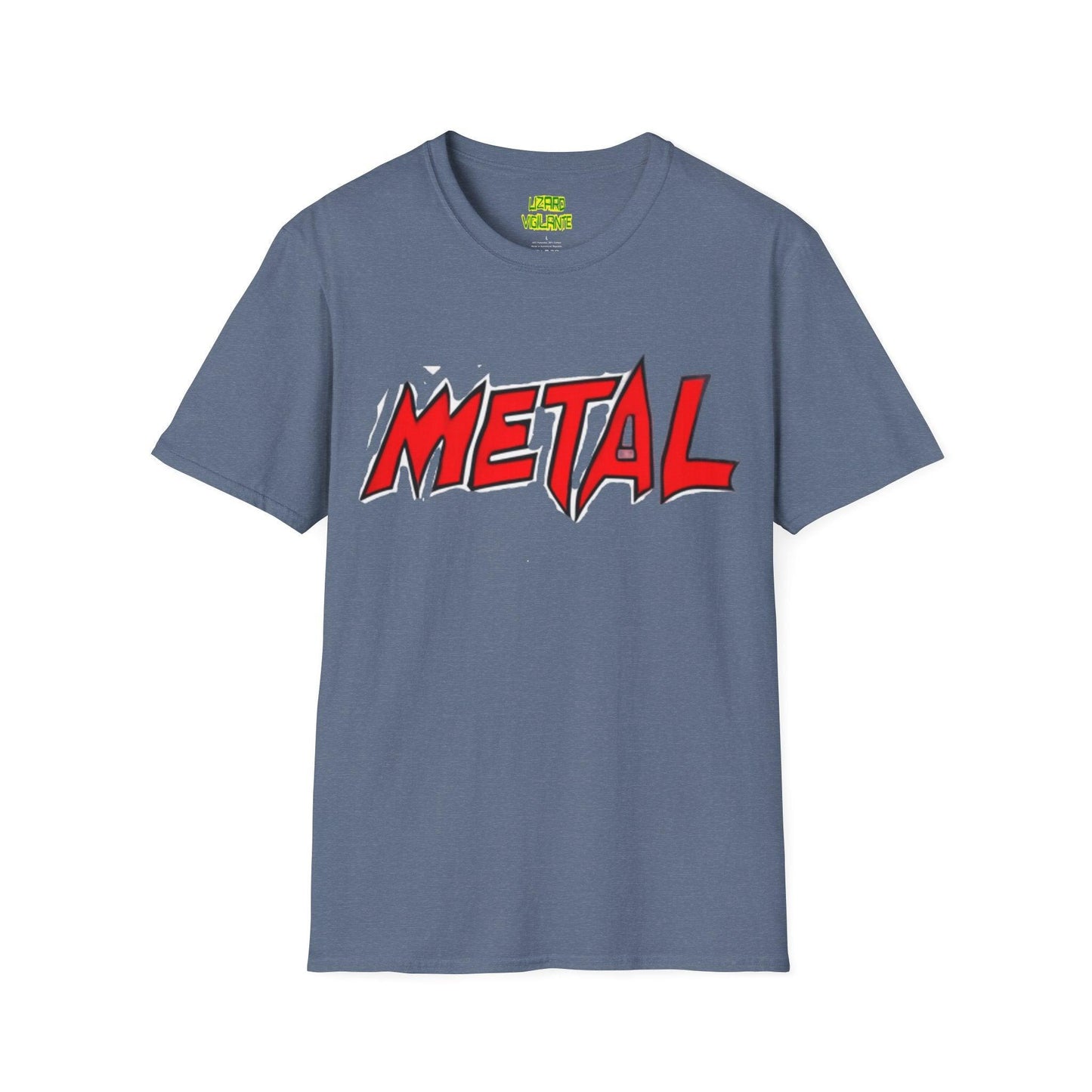 METAL Fontoon Unisex Softstyle T-Shirt - Lizard Vigilante