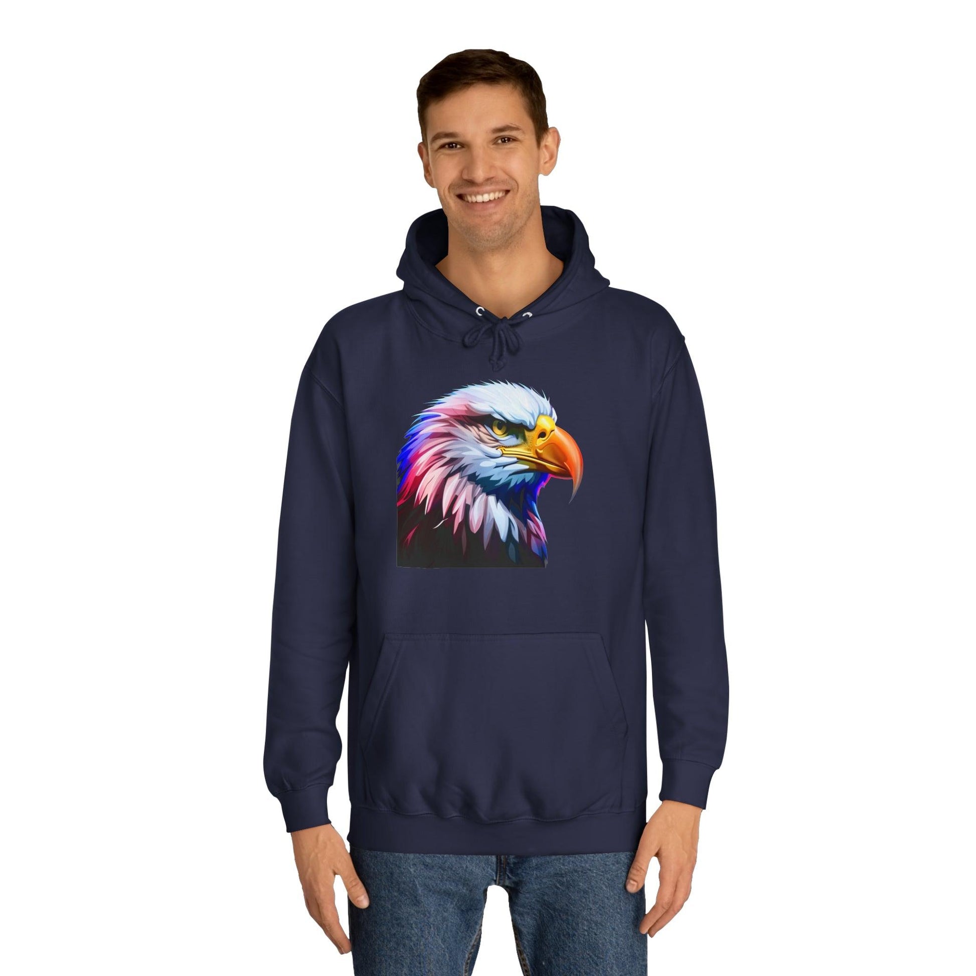 American Profile Unisex College Hoodie - Lizard Vigilante