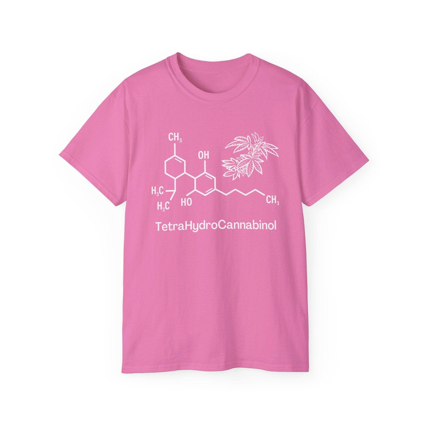 Tetrahydrocannabinol (THC) Molecule Weed Shirt