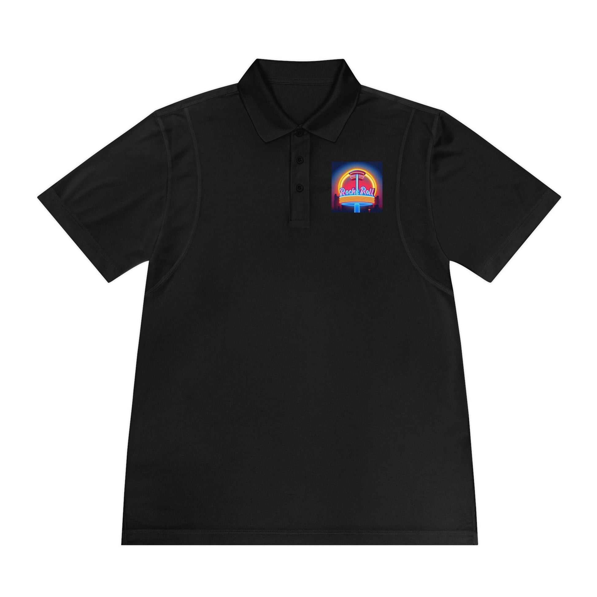 Rock & Roll Diner Men's Sport Polo Shirt - Lizard Vigilante