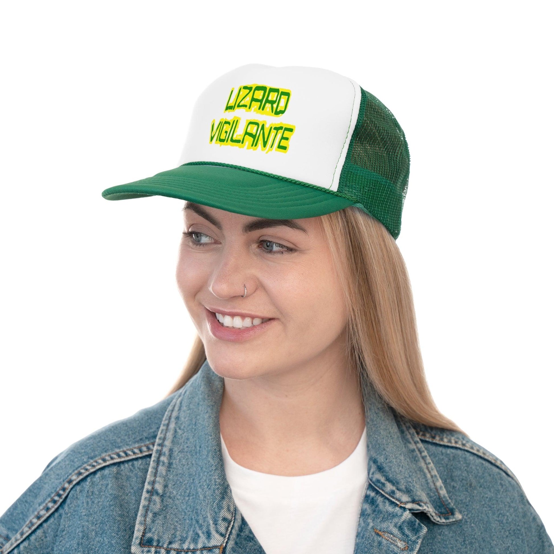 Lizard Vigilante Trucker Caps - Lizard Vigilante