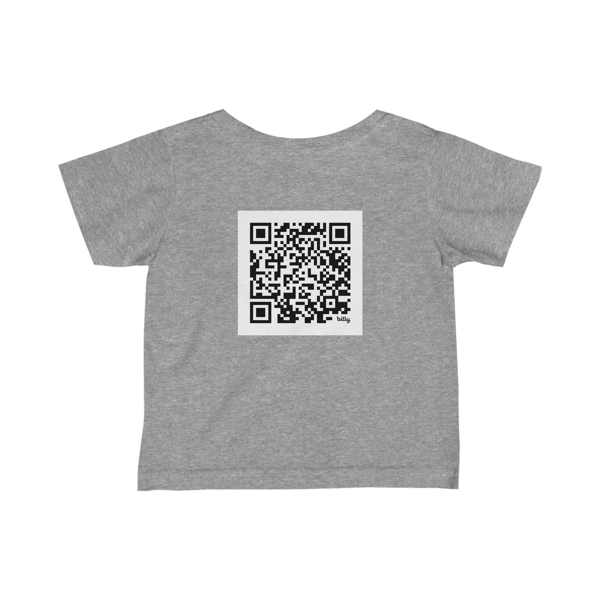 Comfy QR Code Infant Fine Jersey Tee - Lizard Vigilante