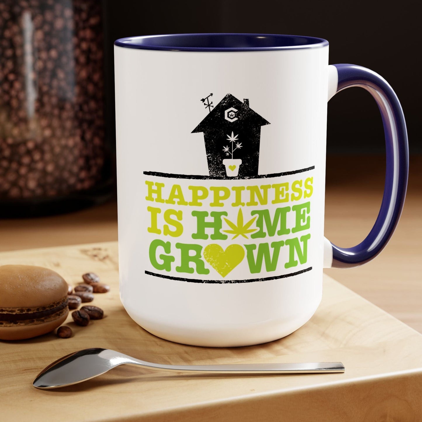 Happiness Is Homegrown Weed Coffee Mug
