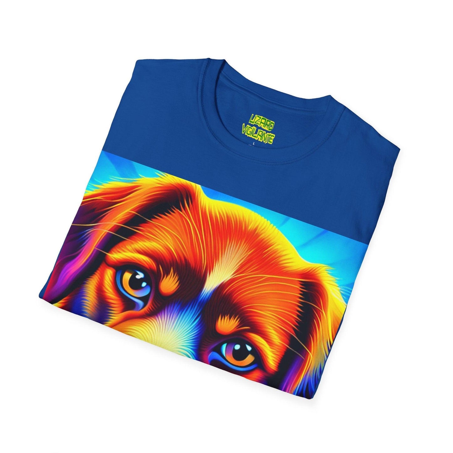 Prism Dog Unisex Softstyle T-Shirt - Lizard Vigilante