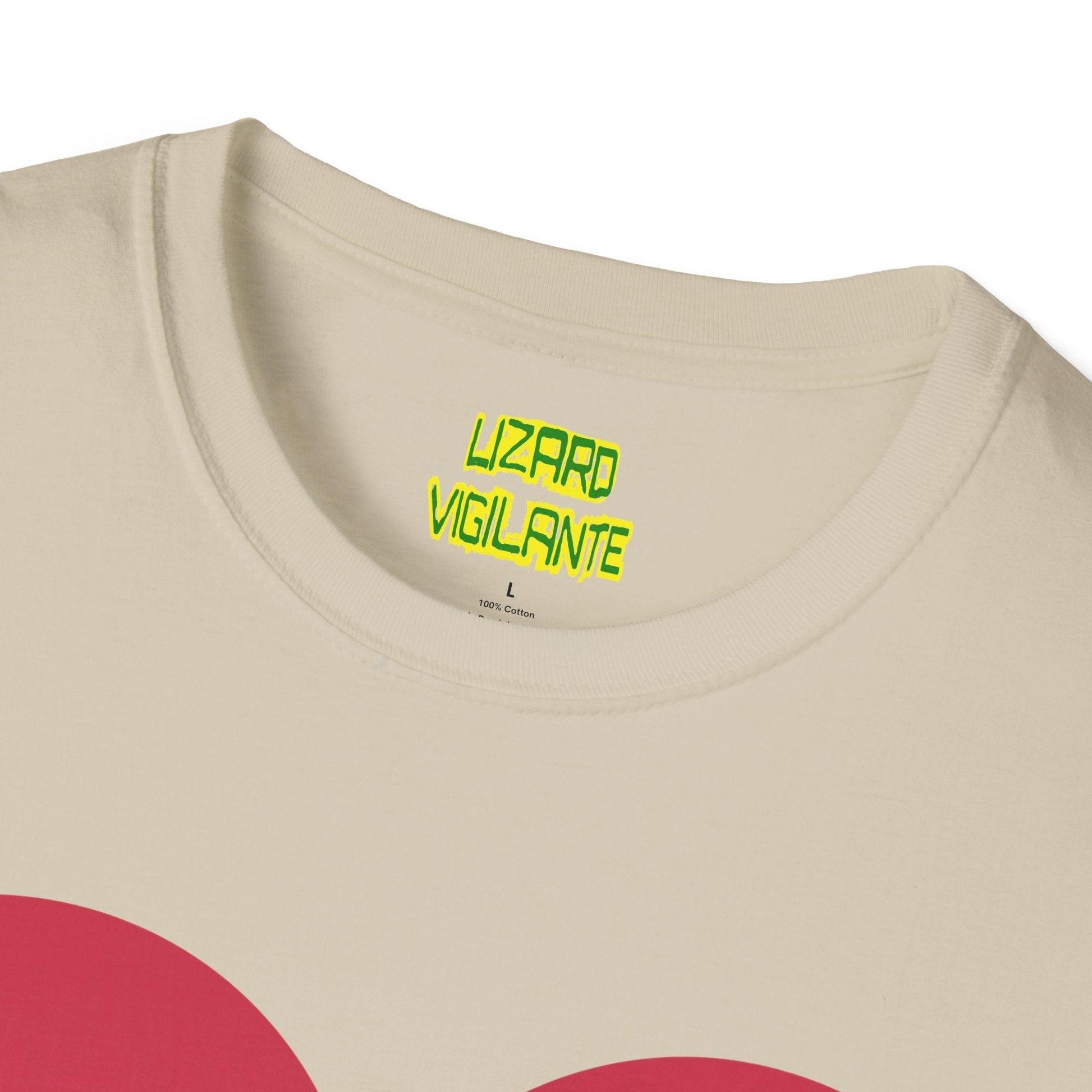 Valentine’s Day Unisex Softstyle T-Shirt - you are literally the only person i like - Lizard Vigilante