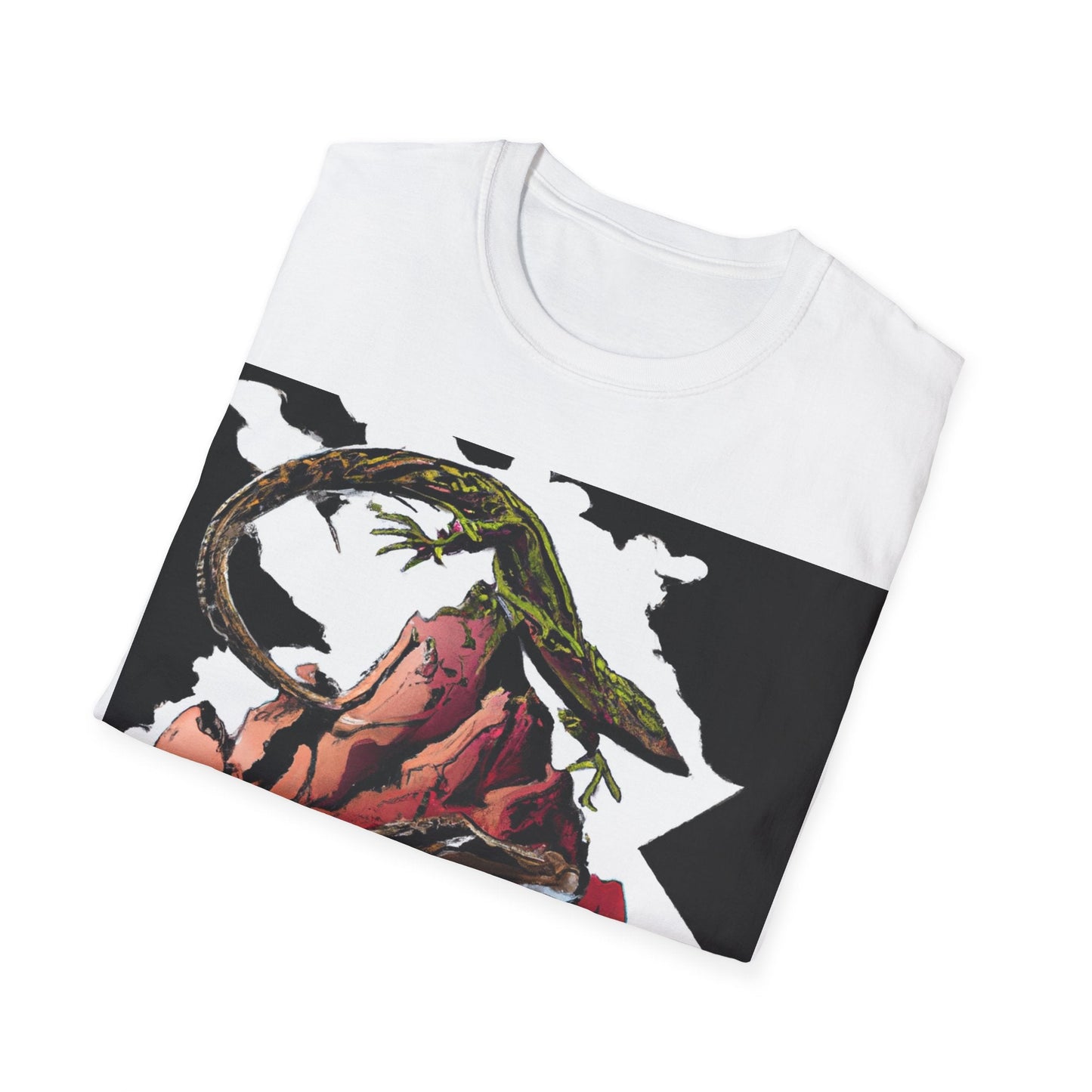 Lizard Vigilante Serenade Unisex Softstyle T-Shirt - Lizard Vigilante
