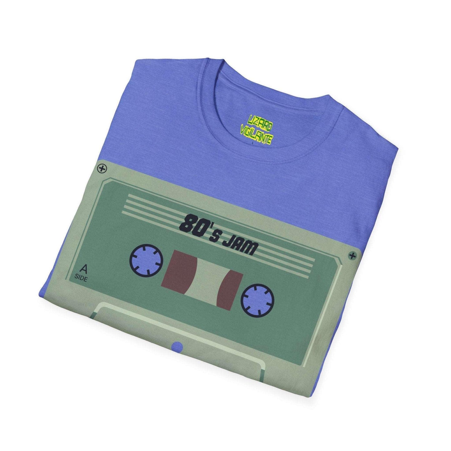 80's Jam Unisex Softstyle T-Shirt - Lizard Vigilante