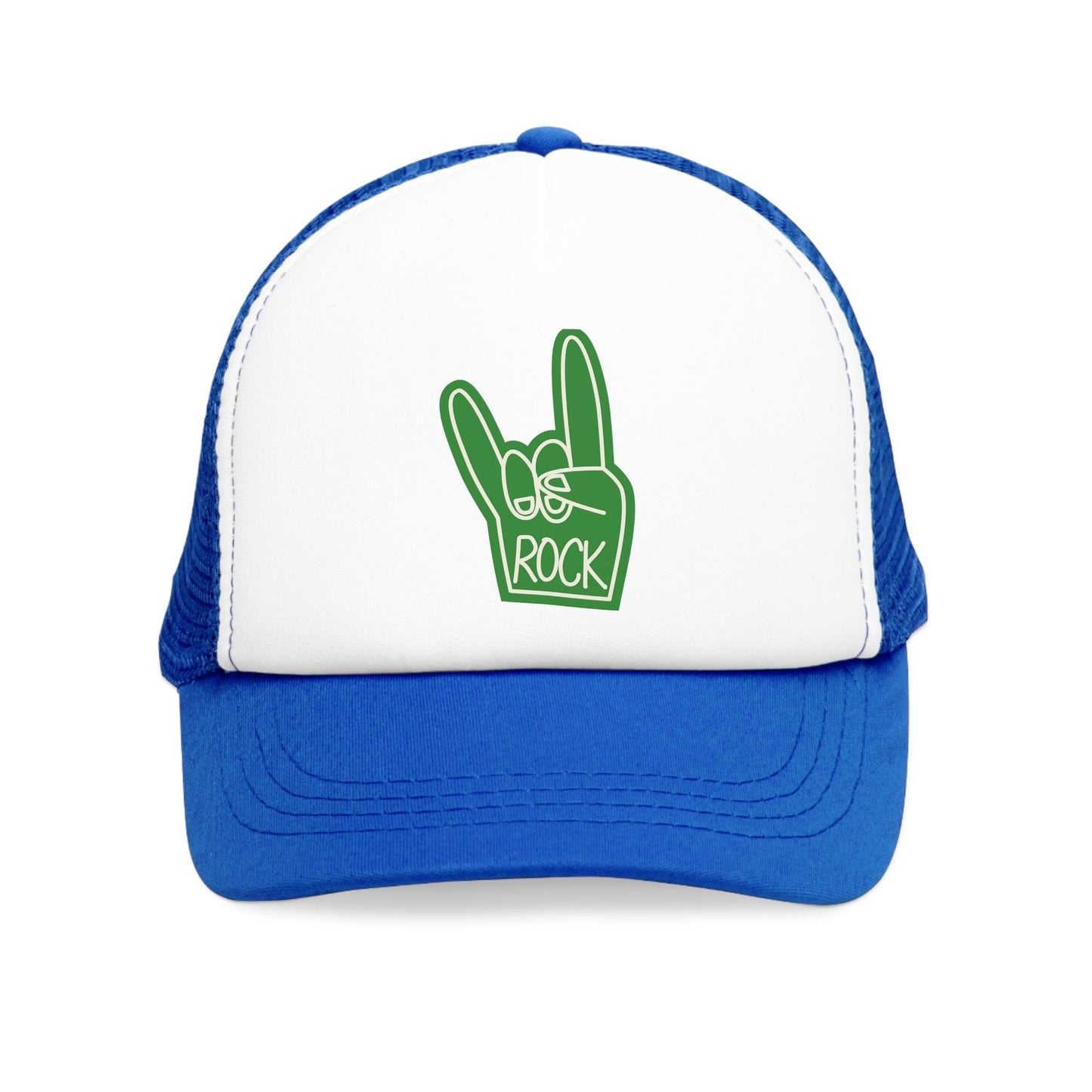 Dio Rock Hand Gesture Mesh Cap - Lizard Vigilante