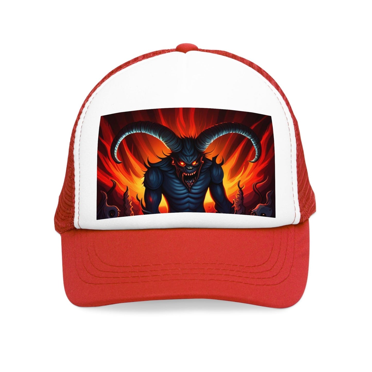 Horny Devil Mesh Cap - Lizard Vigilante