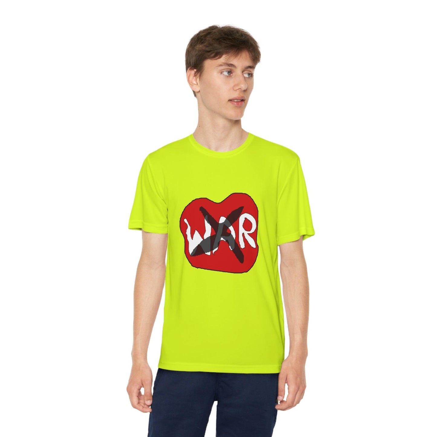 No War Logo Youth Competitor Tee - Lizard Vigilante