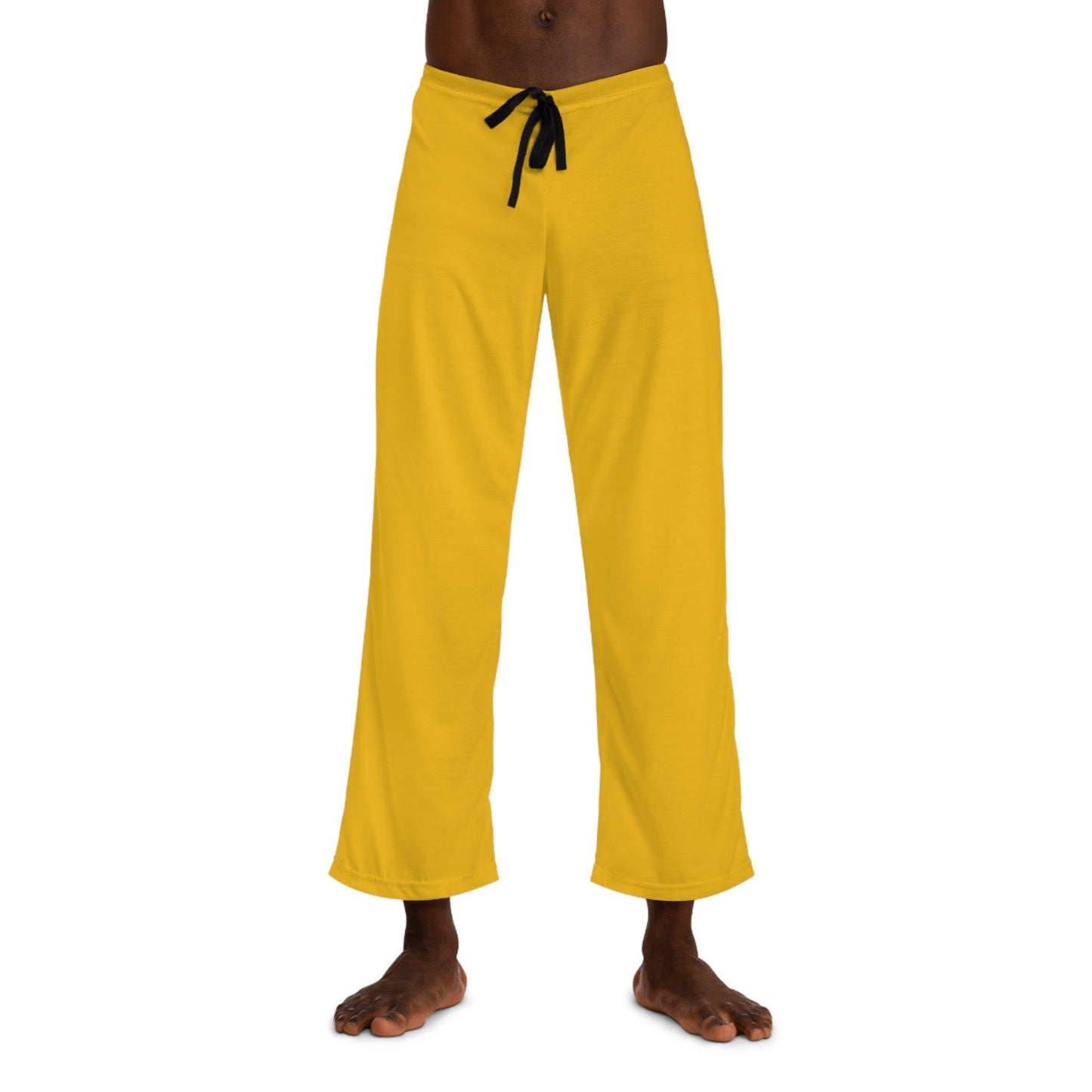 Men's Pajama Pants - Yellow - Lizard Vigilante