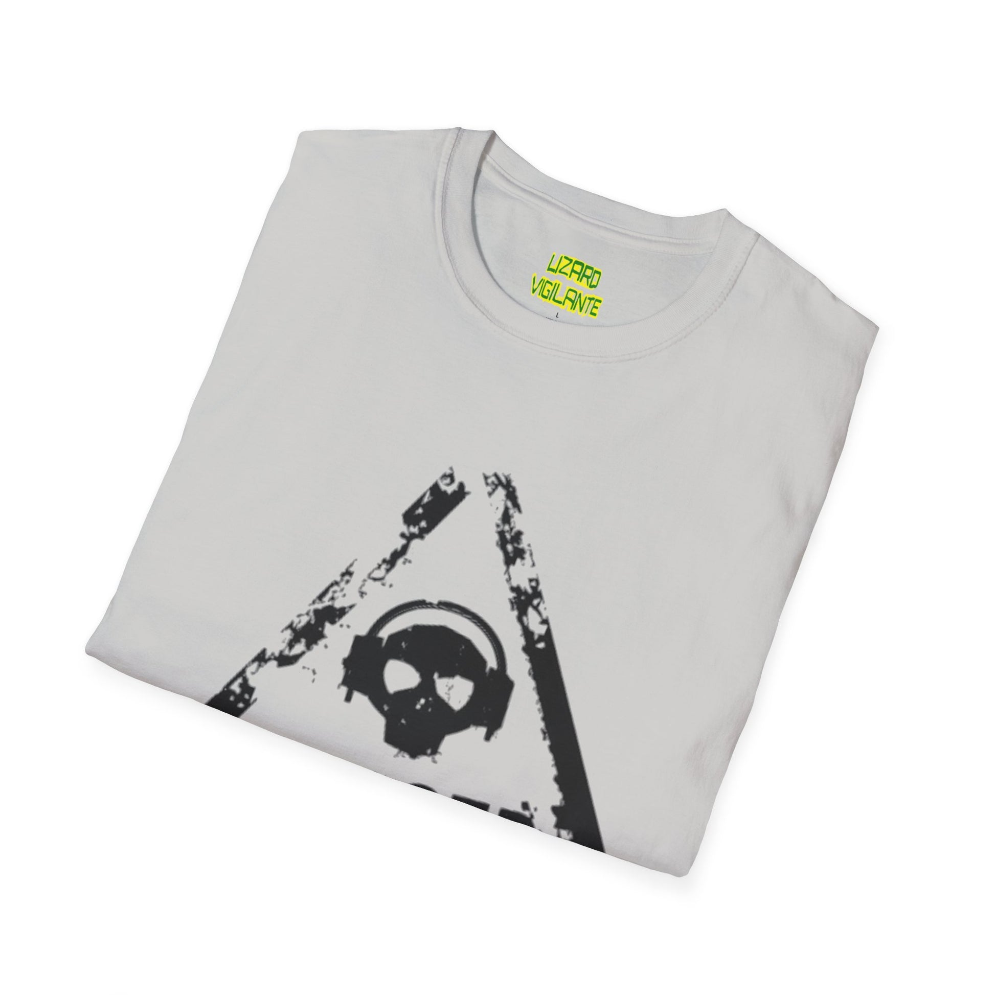 Danger Skull Unisex Softstyle T-Shirt - Lizard Vigilante