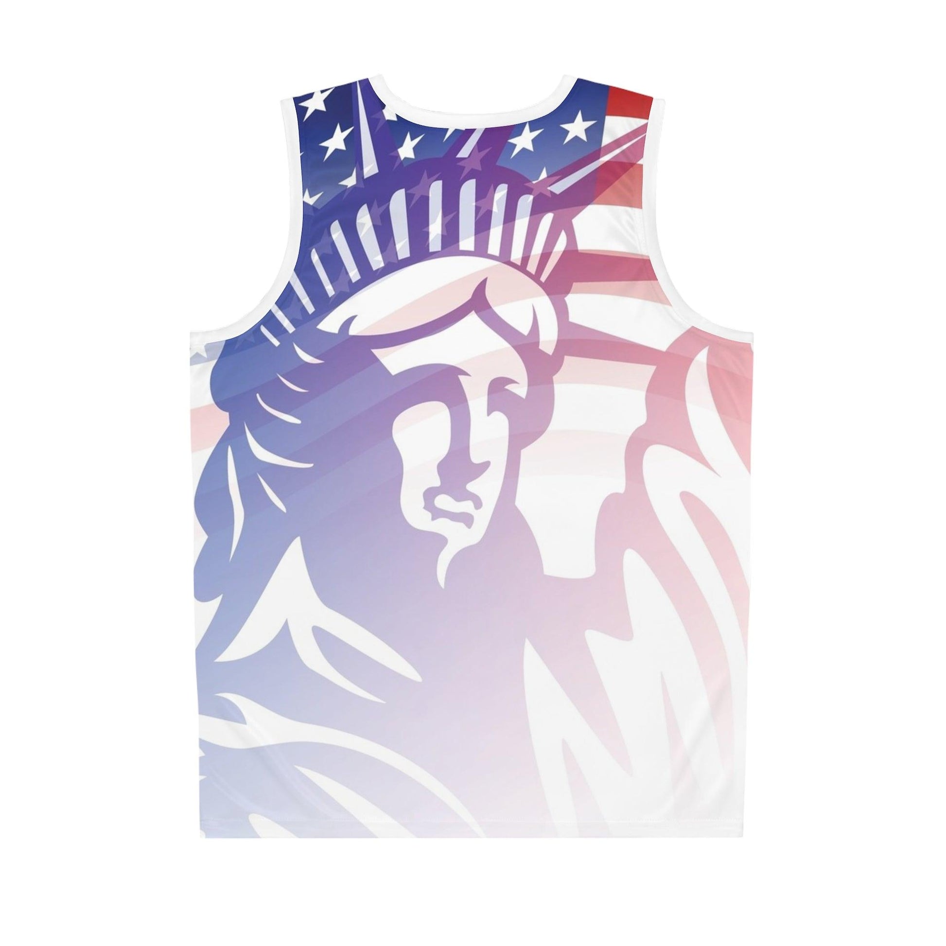 Statue of Liberty Basketball Jersey - Lizard Vigilante