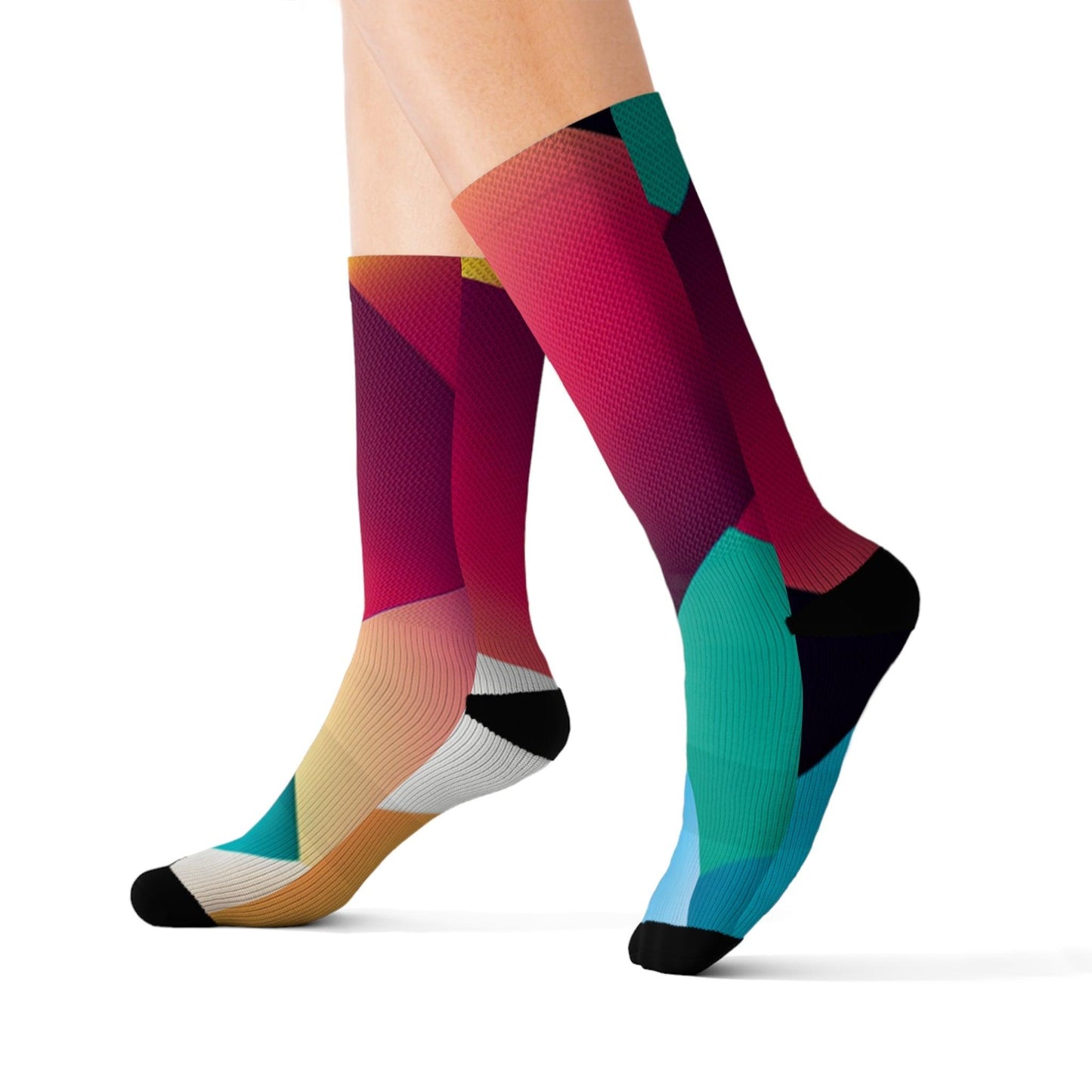 MultyColor Sublimation Socks - Lizard Vigilante