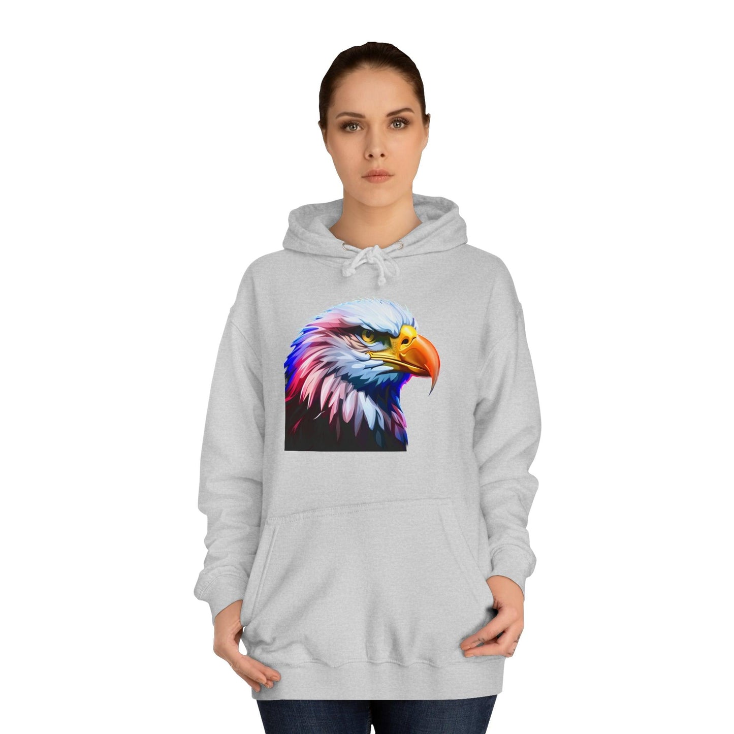 American Profile Unisex College Hoodie - Lizard Vigilante