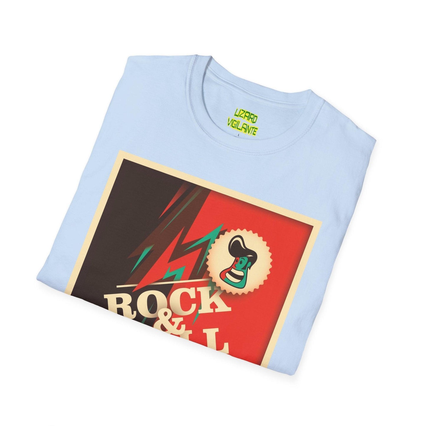 Rock & Roll Pomp Unisex Softstyle T-Shirt - Lizard Vigilante