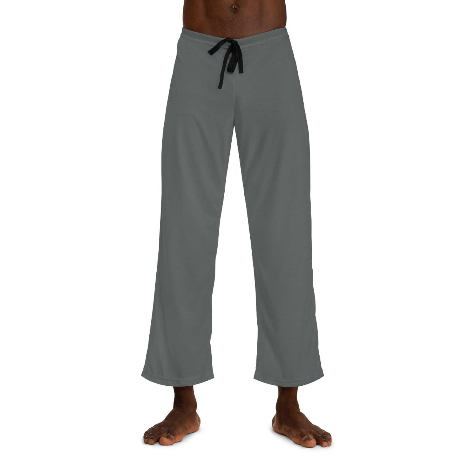 Men's Pajama Pants - Dark Gray - Lizard Vigilante