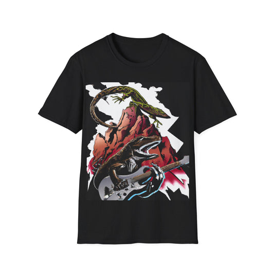 Lizard Vigilante Serenade Unisex Softstyle T-Shirt - Lizard Vigilante