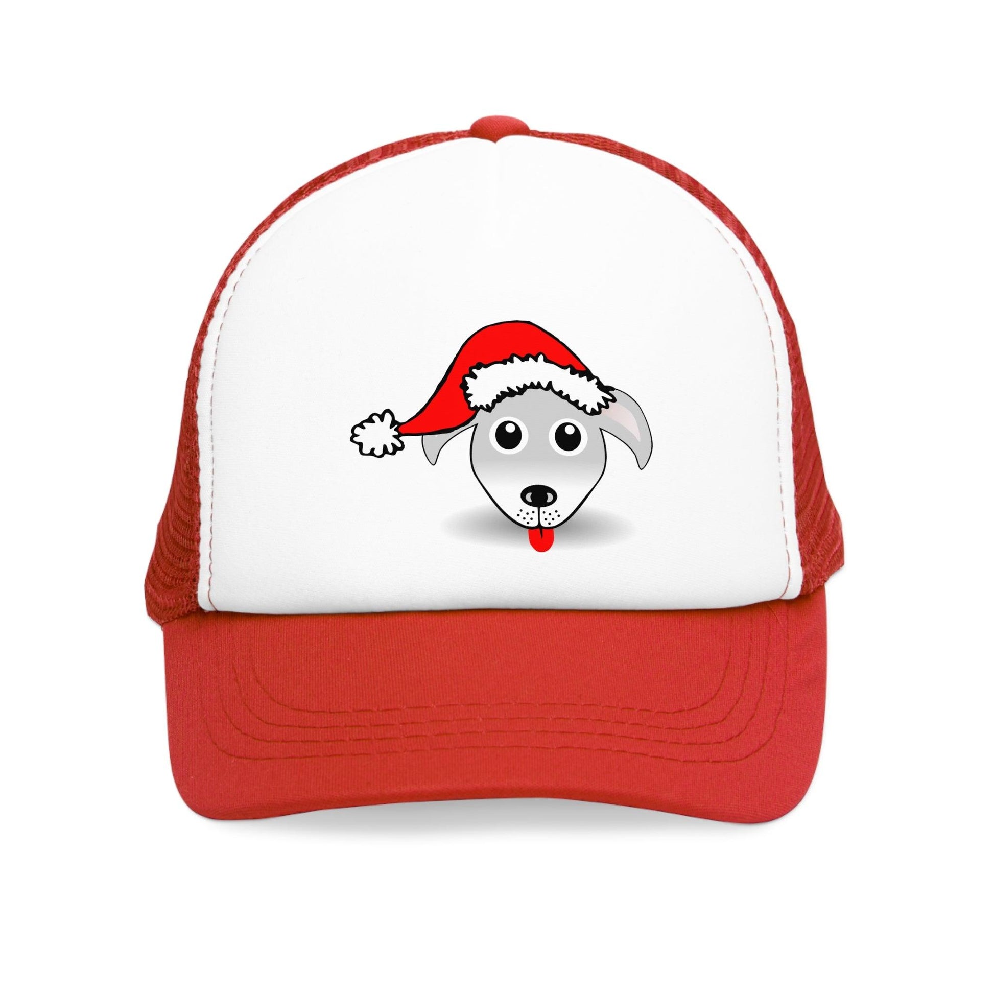 Santa Dog Mesh Cap - Lizard Vigilante