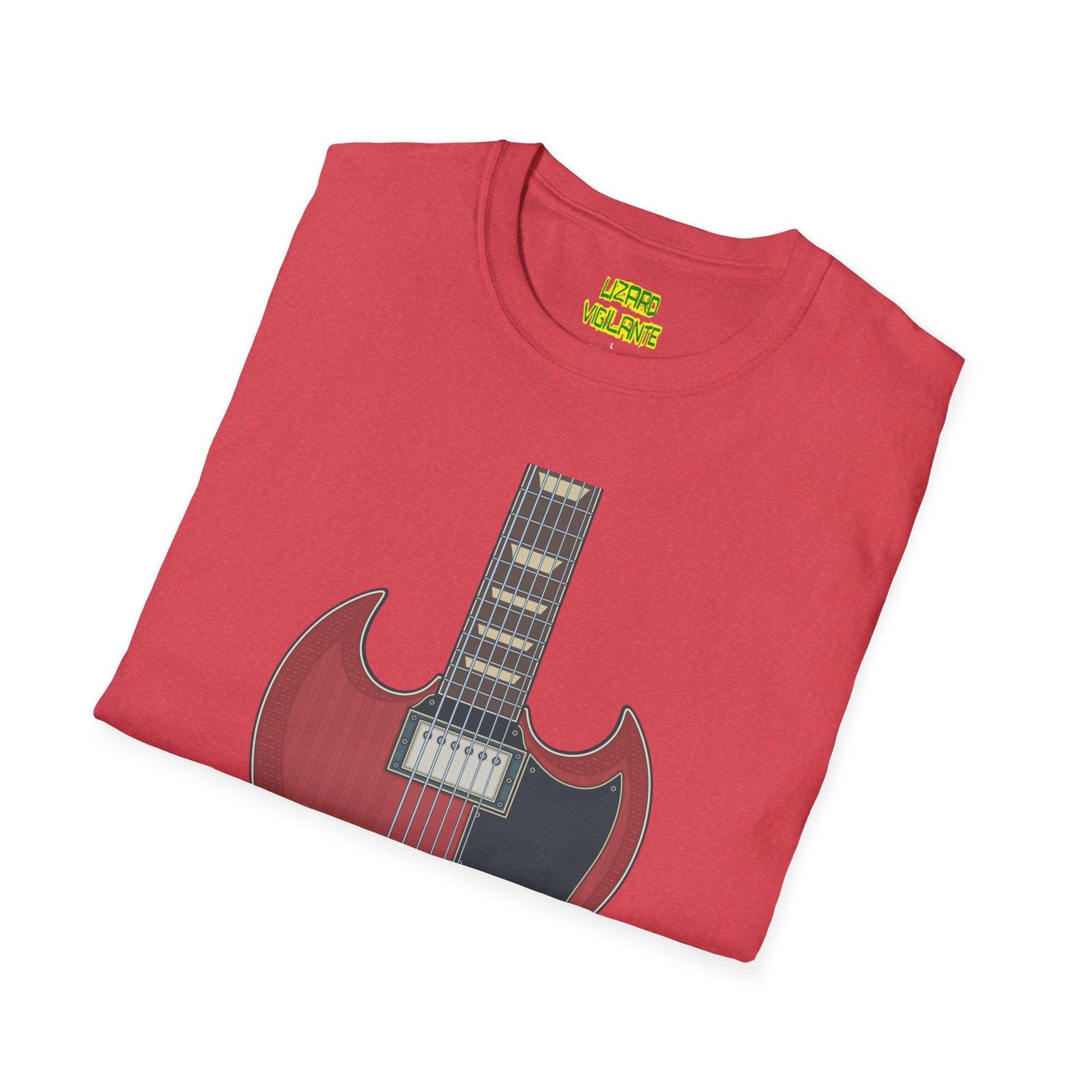 Iconic Red SG Unisex Softstyle T-Shirt - Lizard Vigilante