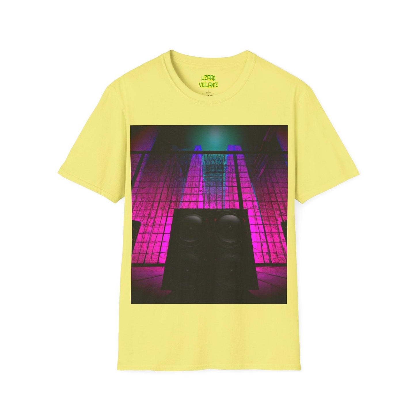 Music Prison Unisex Softstyle T-Shirt - Lizard Vigilante