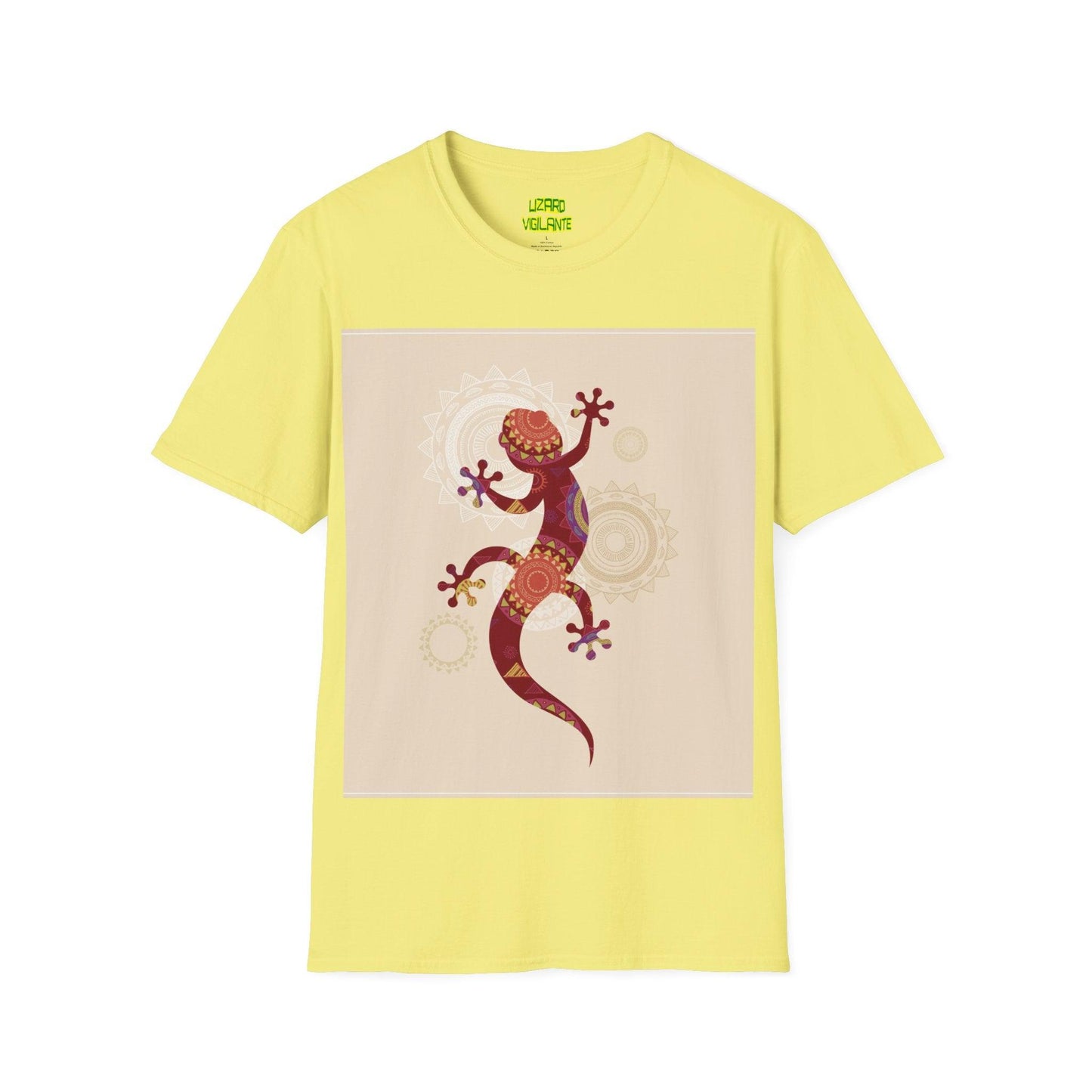 Lizard SW Tribal Graphic Unisex Softstyle T-Shirt - Premium T-Shirt from Printify - Just $34.69! Shop now at Lizard Vigilante