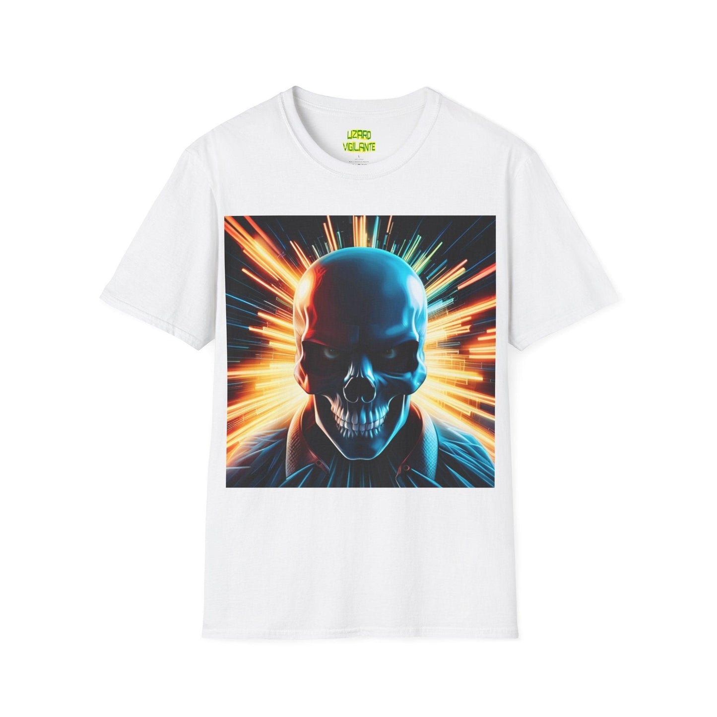 Skull Blaster Unisex Softstyle T-Shirt - Lizard Vigilante