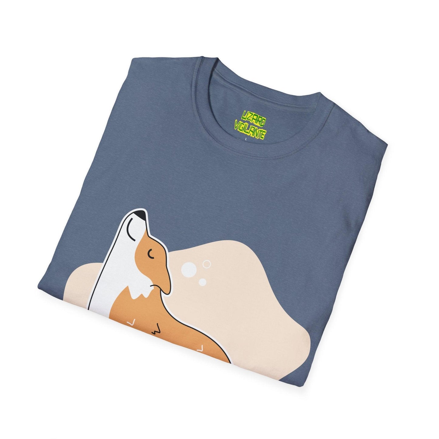 Yoga Dog Pose Unisex Softstyle T-Shirt - Lizard Vigilante