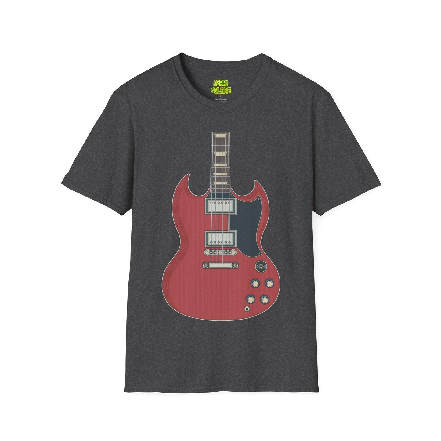 Iconic Red SG Unisex Softstyle T-Shirt - Lizard Vigilante