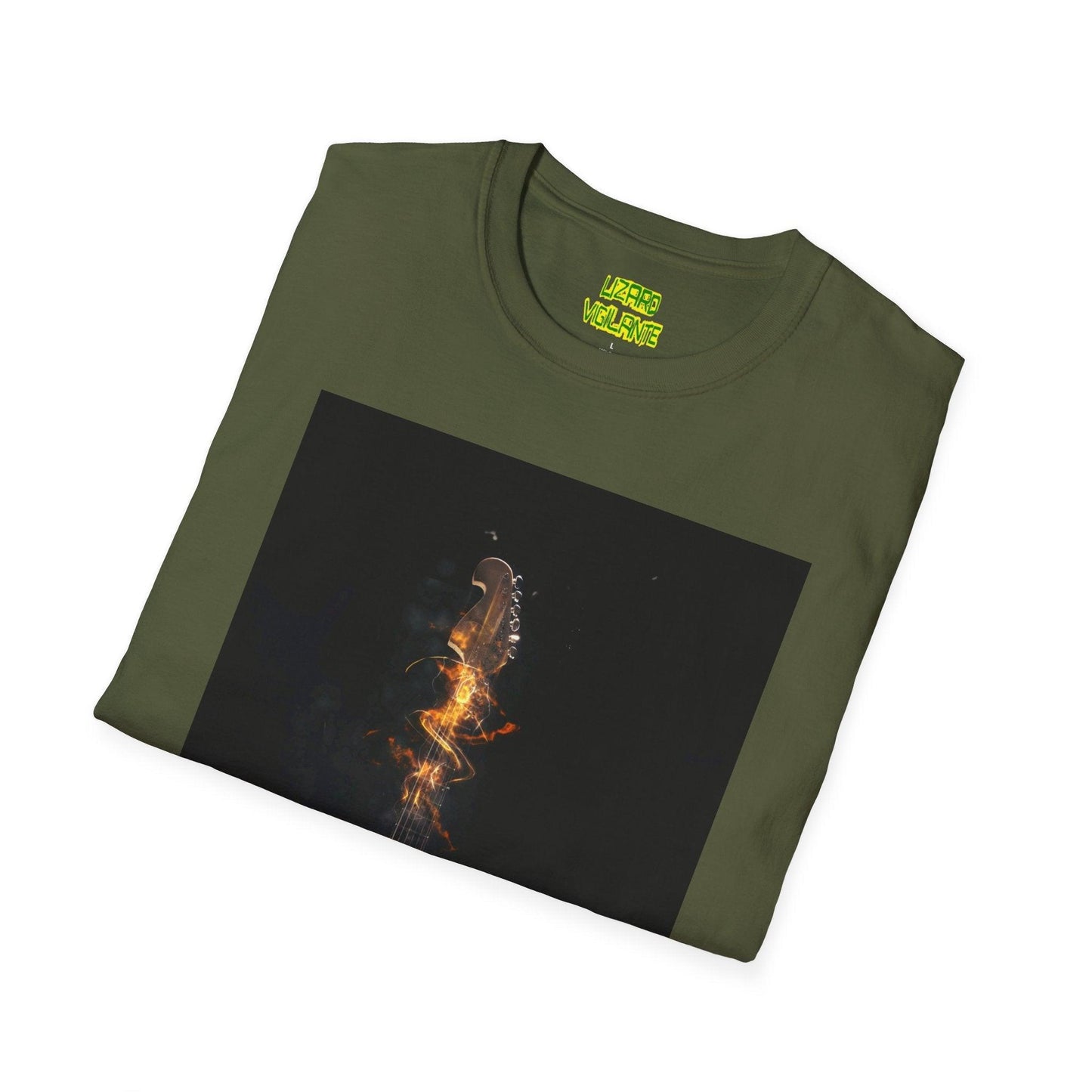 Neck Burn Unisex Softstyle T-Shirt - Lizard Vigilante