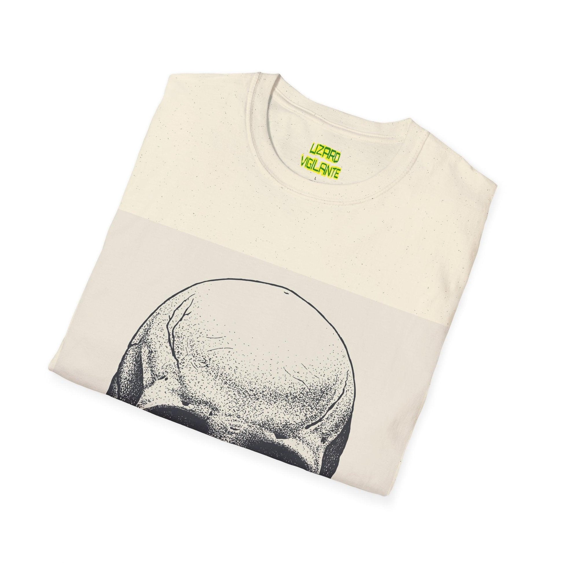 Skull No Jawbone Unisex Softstyle T-Shirt - Lizard Vigilante