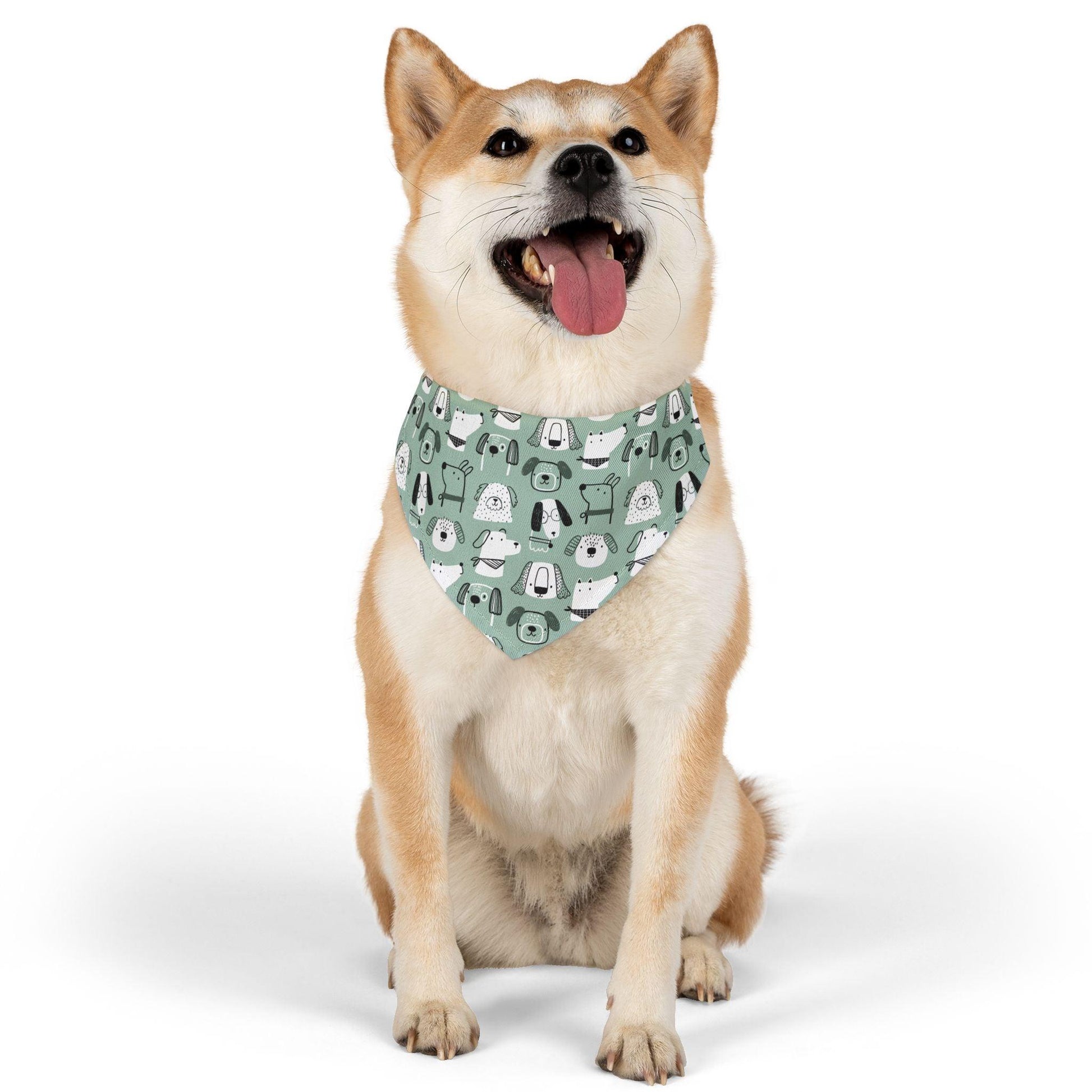 Illustrated Doggers Pet Bandana Collar - Premium Pets from Printify - Just $26.99! Shop now at Lizard Vigilante