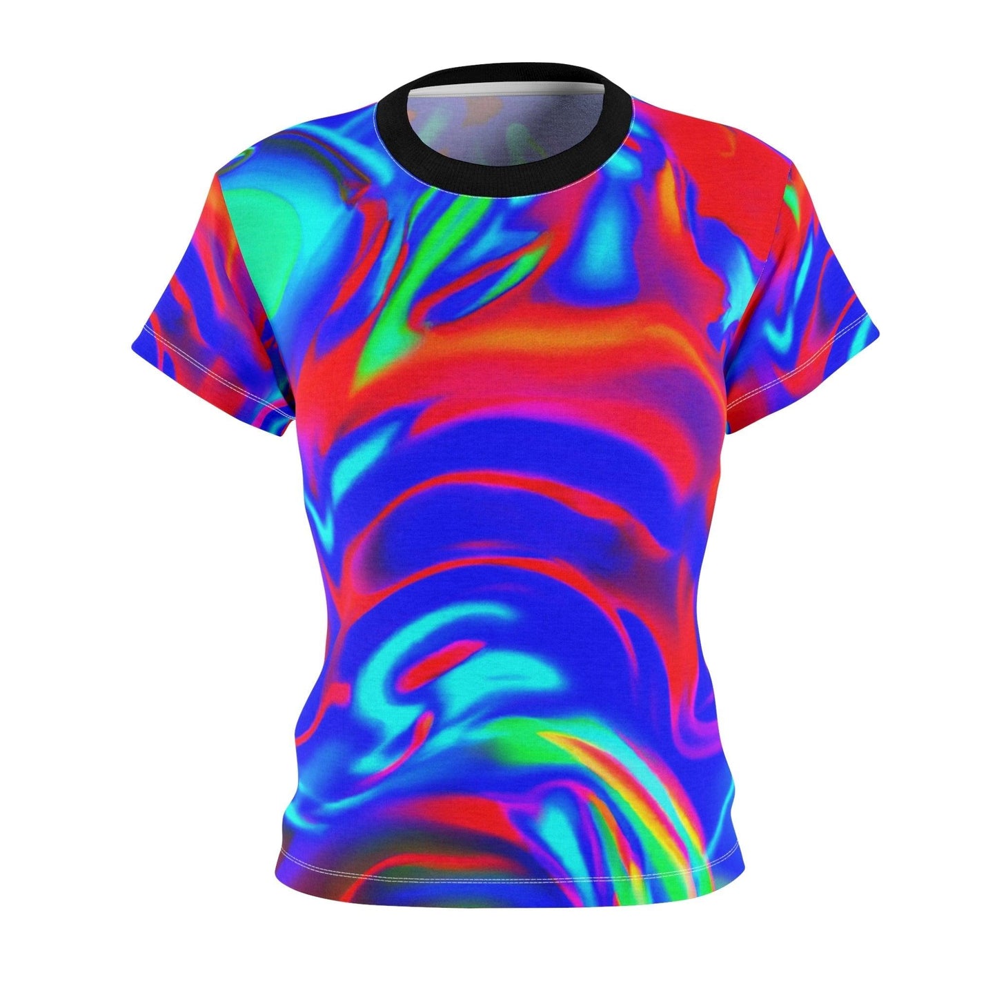 Neon Lava Women's Tee - Lizard Vigilante