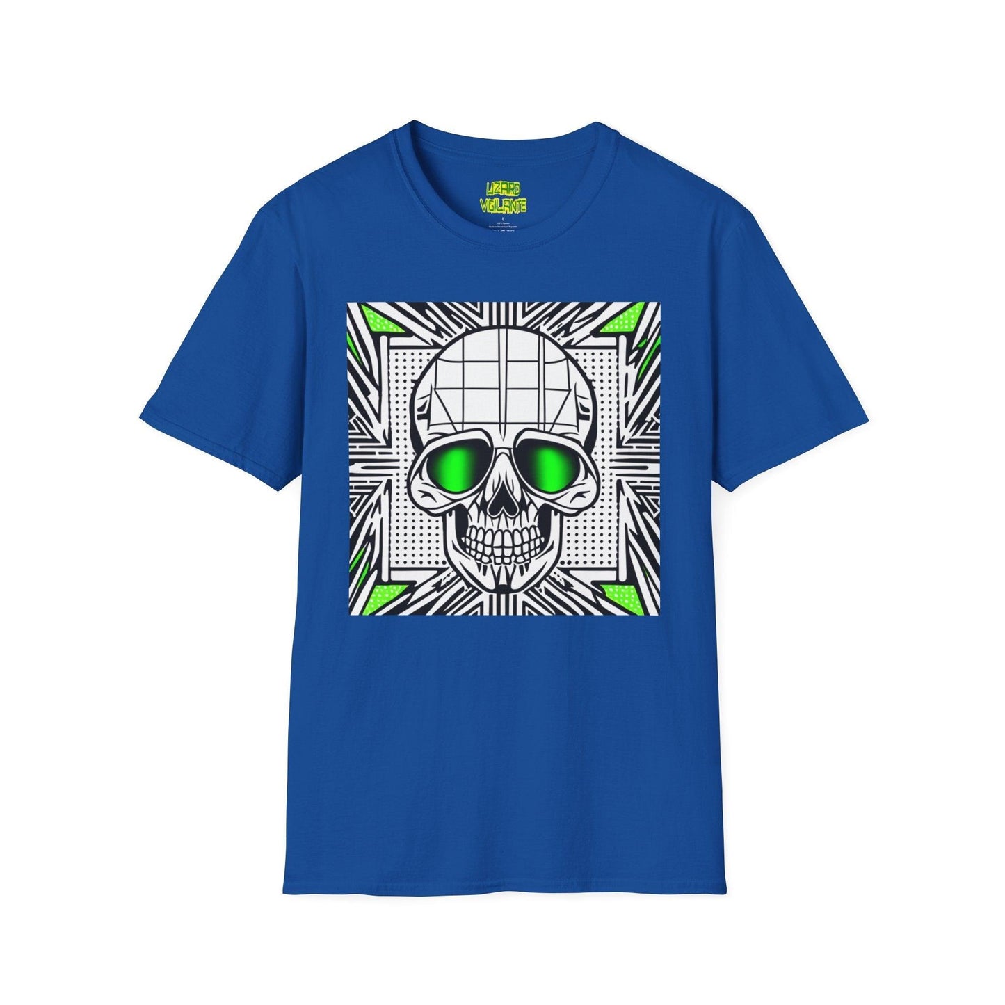 Skull Survey Unisex Softstyle T-Shirt - Lizard Vigilante