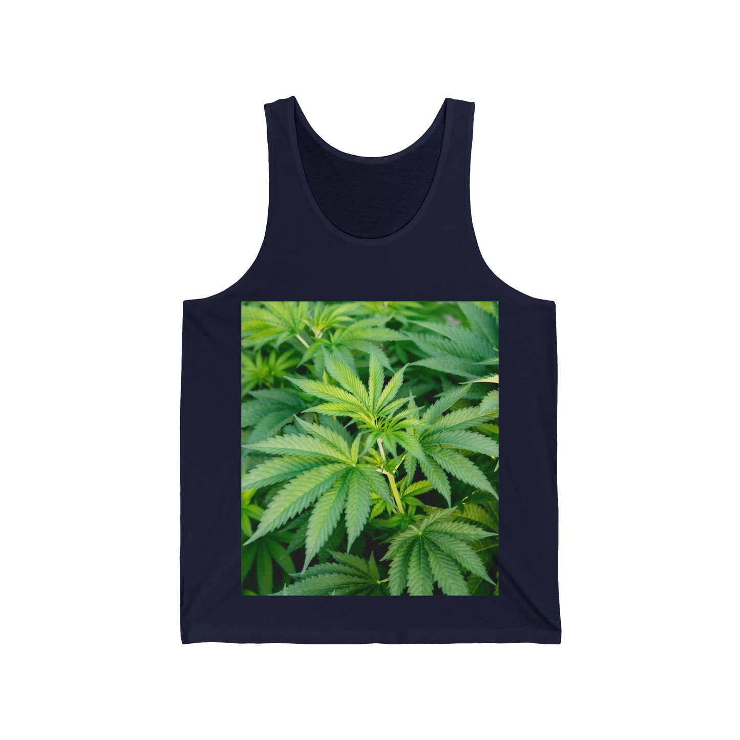 Weed Unisex Jersey Tank Funny Pot Tanktop - Lizard Vigilante