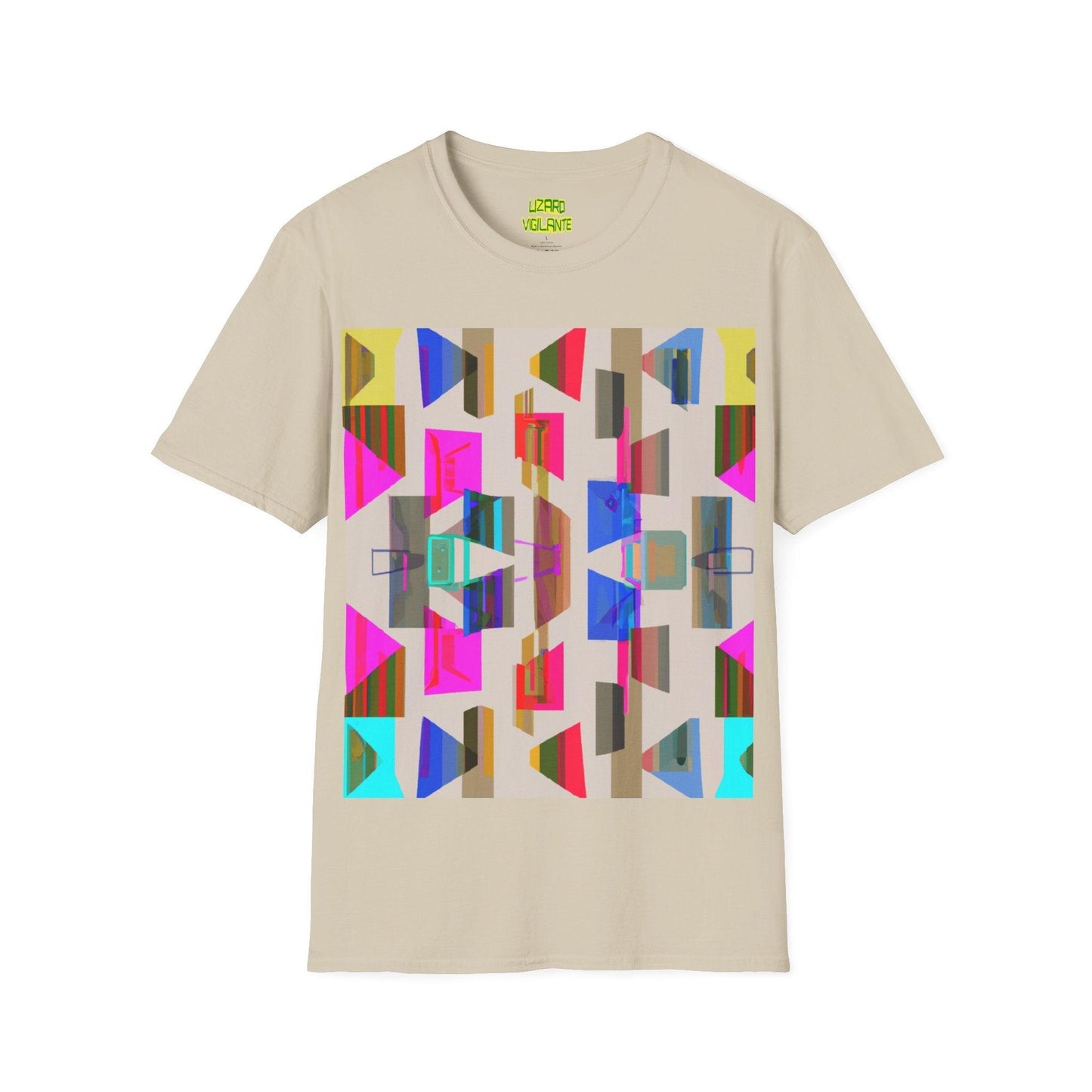 Watercolor Forms Unisex Softstyle T-Shirt - Lizard Vigilante