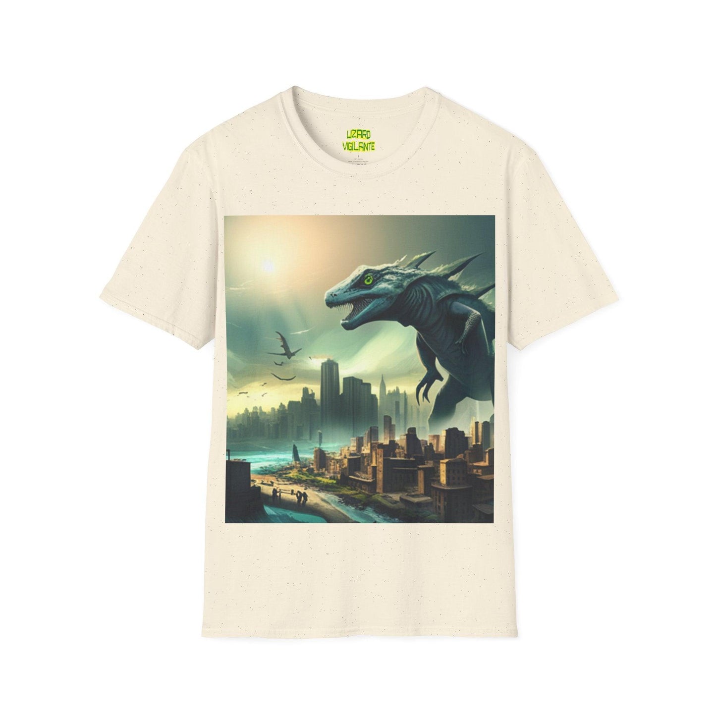 City Lizard Unisex Softstyle T-Shirt - Lizard Vigilante