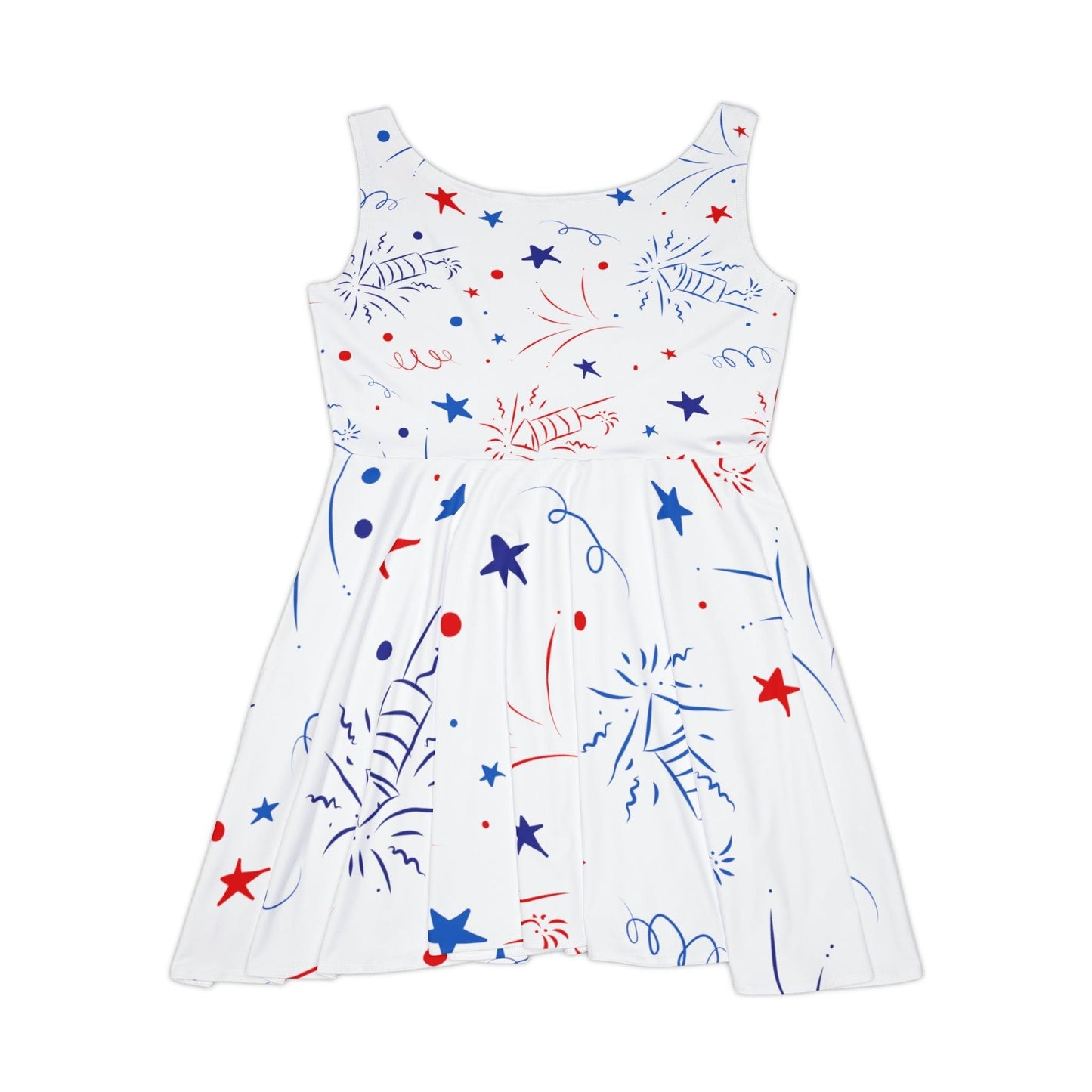 Firework Women's Skater Dress (AOP) - Lizard Vigilante