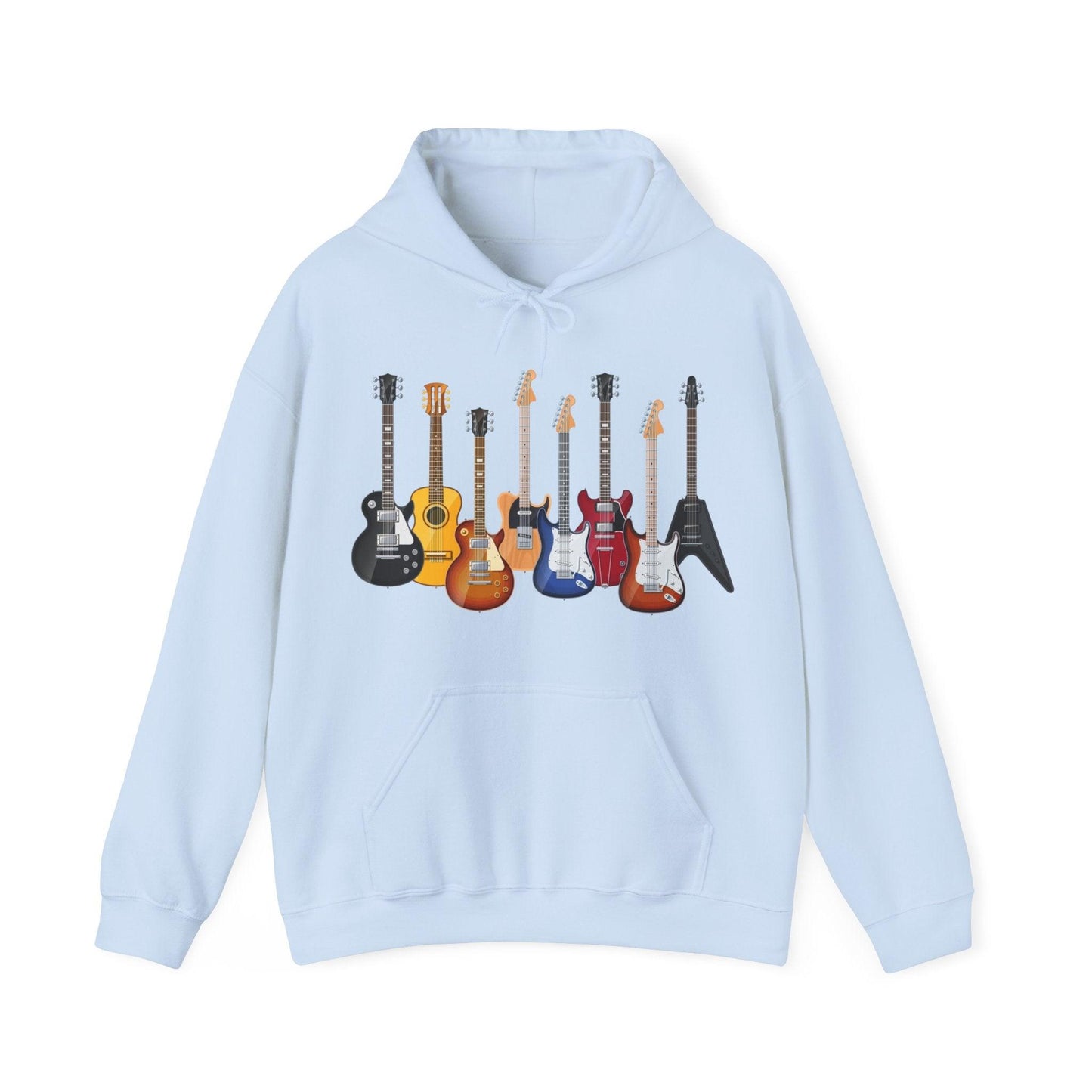 The Guitars Unisex Heavy Blend™ Hooded Sweatshirt - Lizard Vigilante