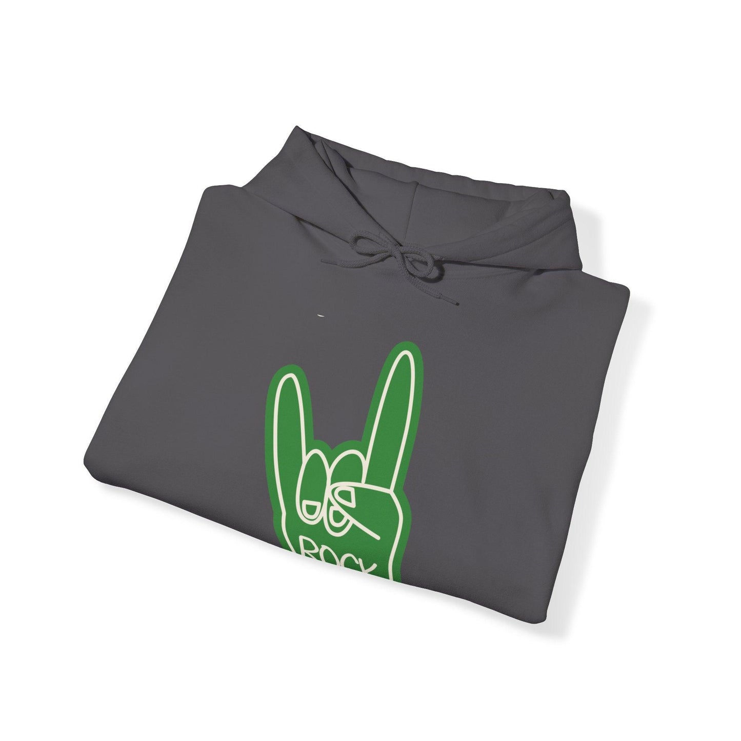 Rock Hand Sign Unisex Heavy Blend™ Hooded Sweatshirt - Lizard Vigilante